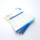 Custom NCR form 3-part carbonless receipt with company logo | BDPrint