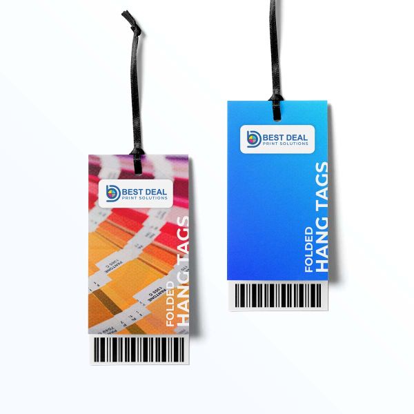 Folded Hang Tags