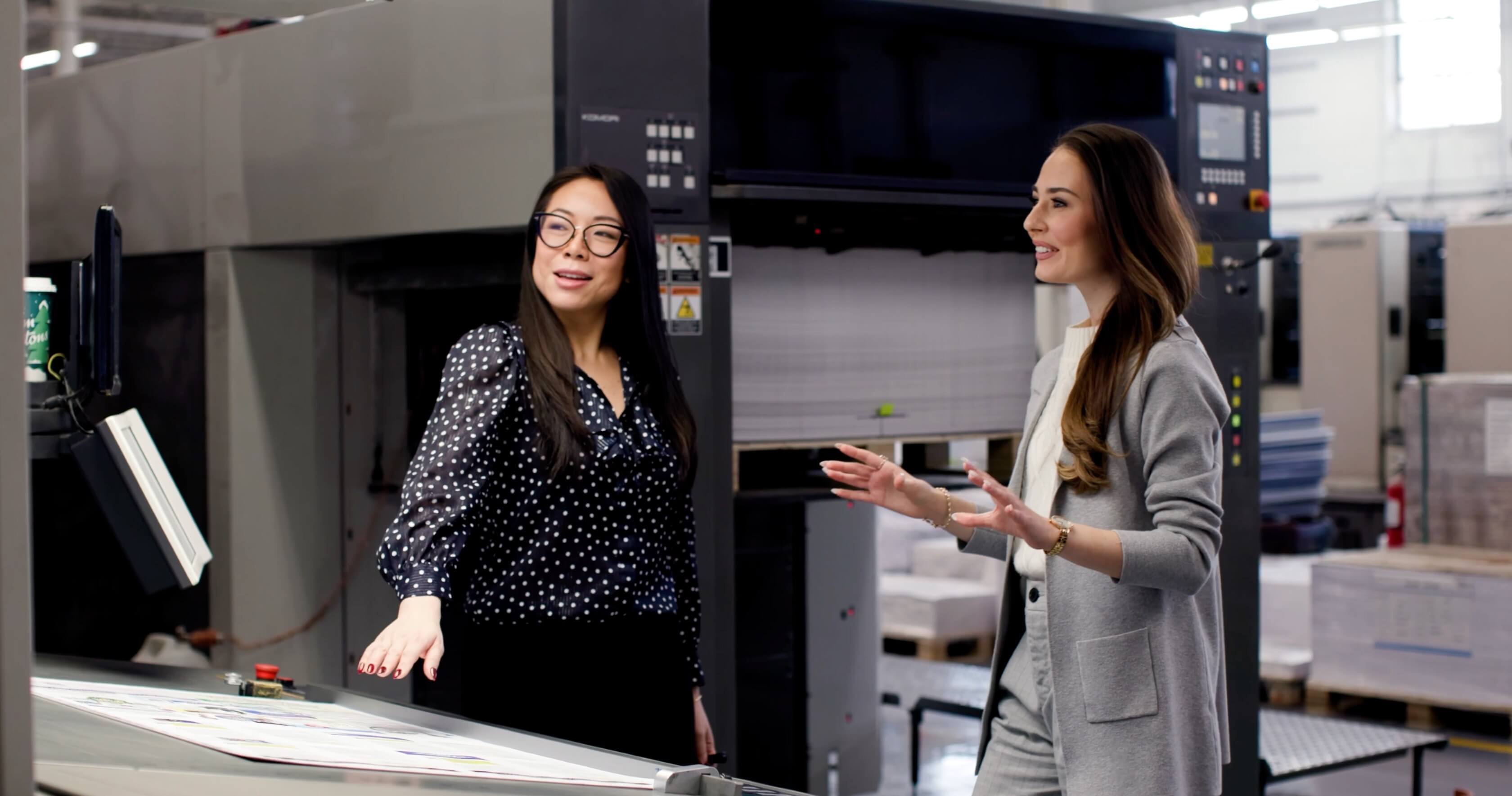 Modern printing facility