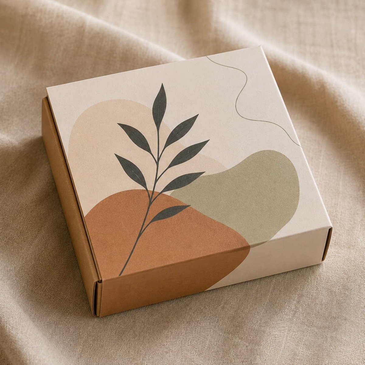 Full box sleeve covering the entire surface of a retail box