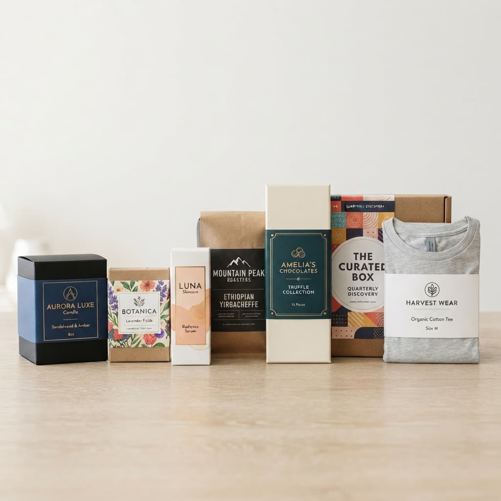 Custom printed box sleeves for retail packaging