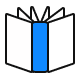 Perfect Bound booklet binding icon