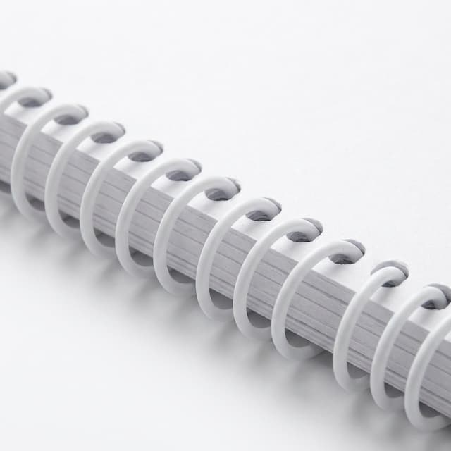 Plastic Coil booklet example