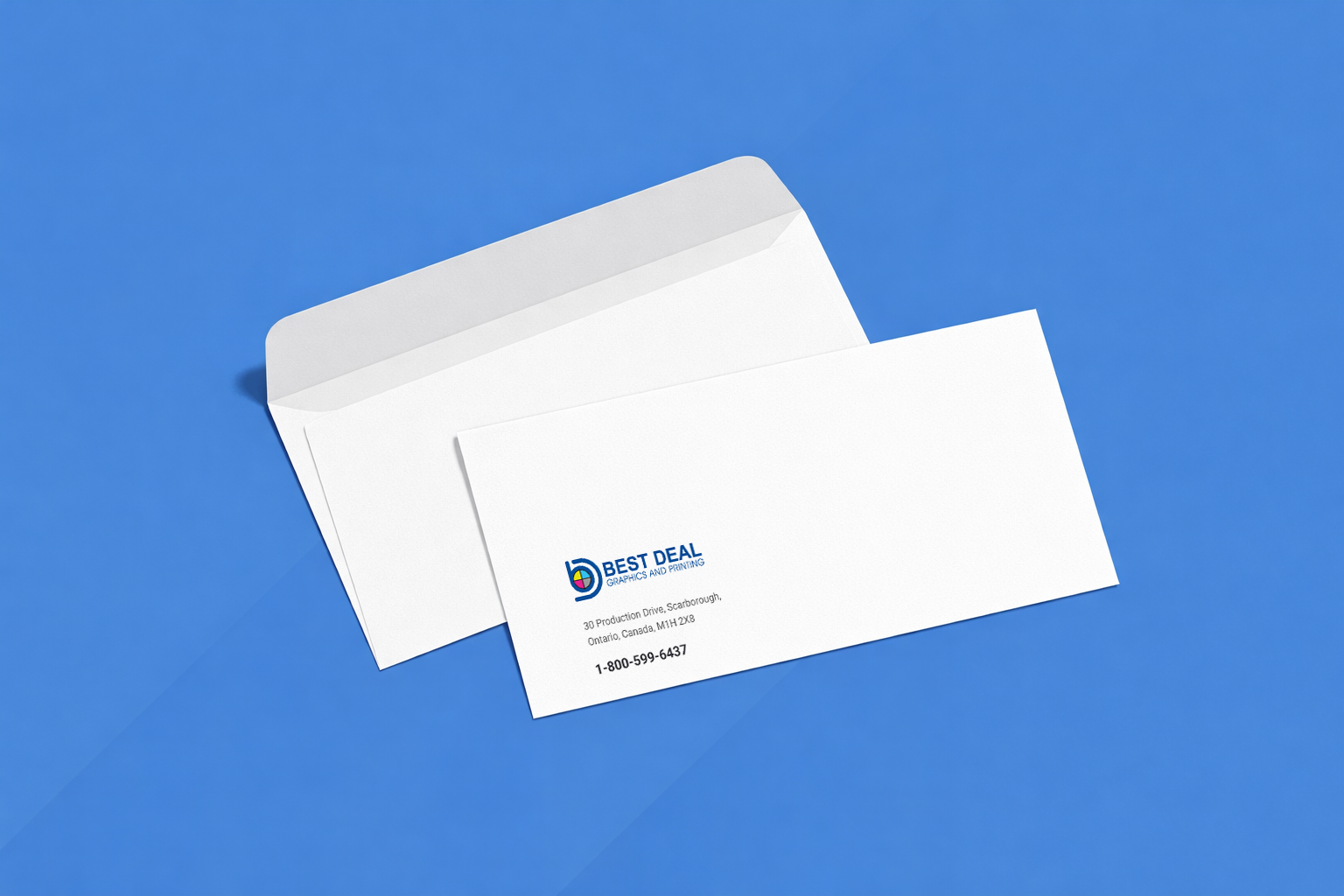 Self-seal envelope printed for business mailings | BDPrint