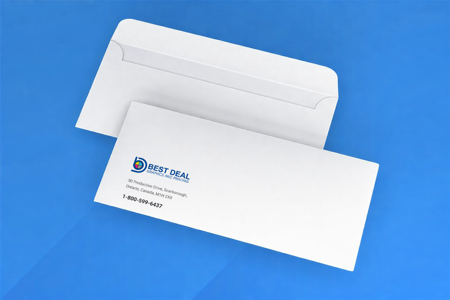 Wholesale custom envelope printing for resellers with logo | BDPrint