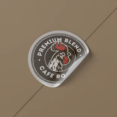 Straight Cut Labels