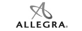 Allegra logo gray