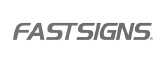 FastSigns logo gray